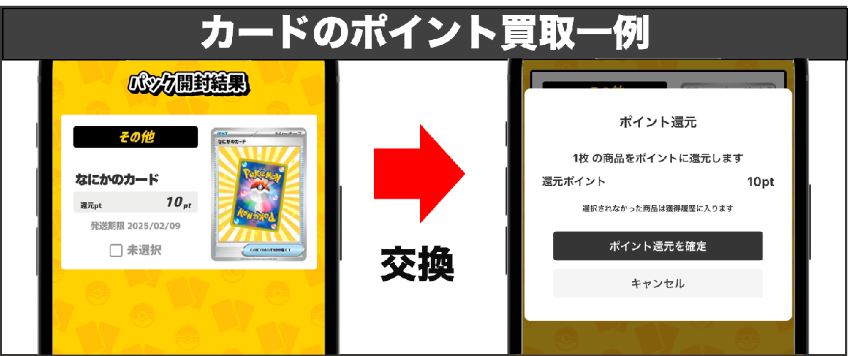 アイリストレカ カードの還元